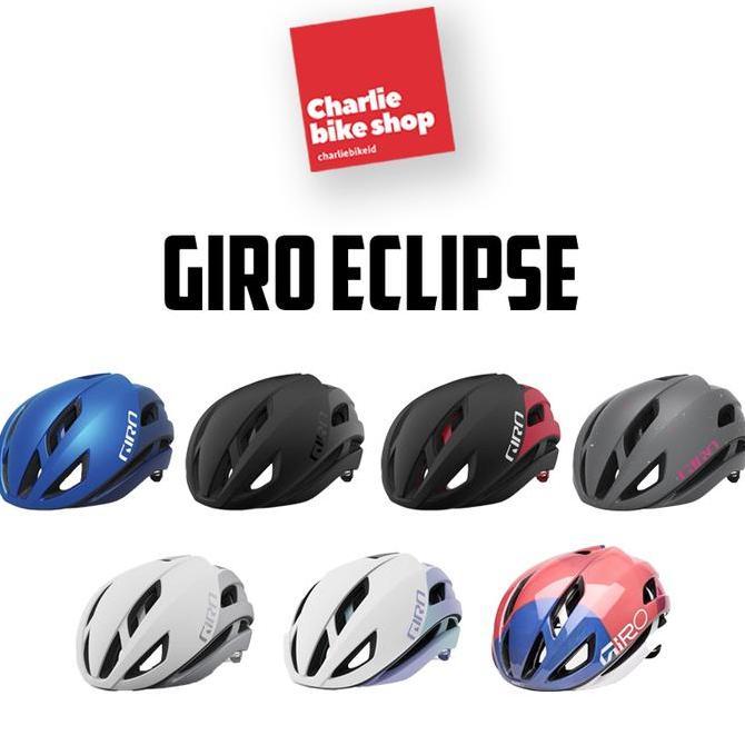 Helm Sepeda Giro Eclipse Spherical Cycling Helmet Aero Asian Fit