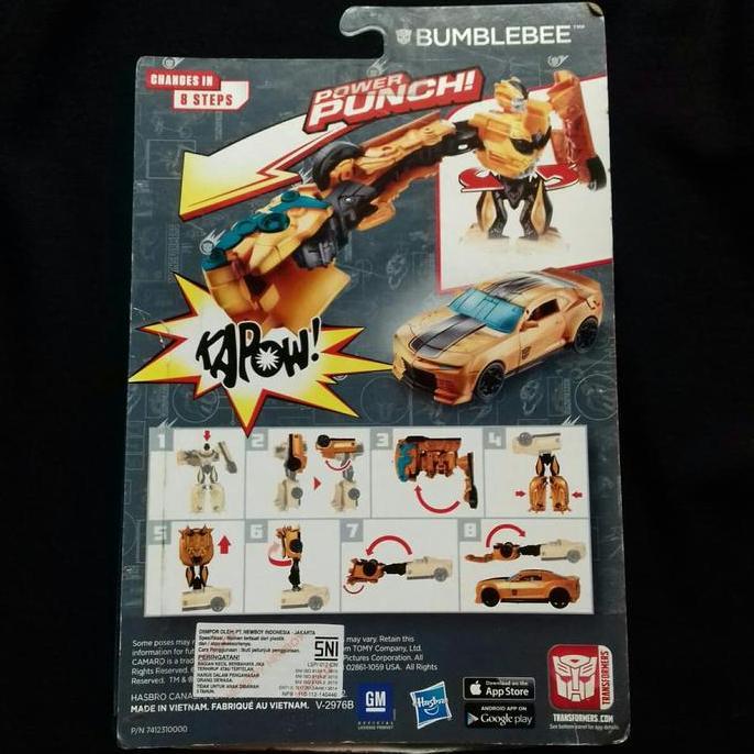 New Transformers 4 Bumblebee PowerPunch by Hasbro