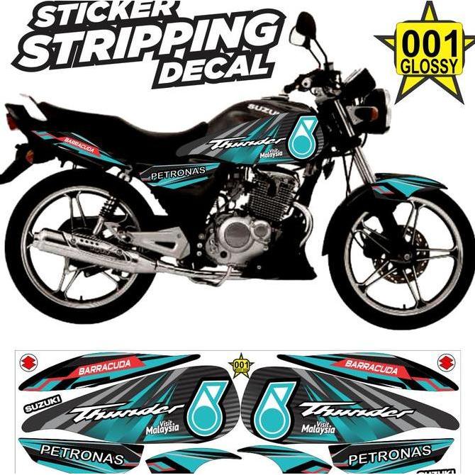 striping Suzuki Thunder 125 th. 2006-2007 / decal Thunder 125 th. 2006-2007 / variasi Suzuki Thunder