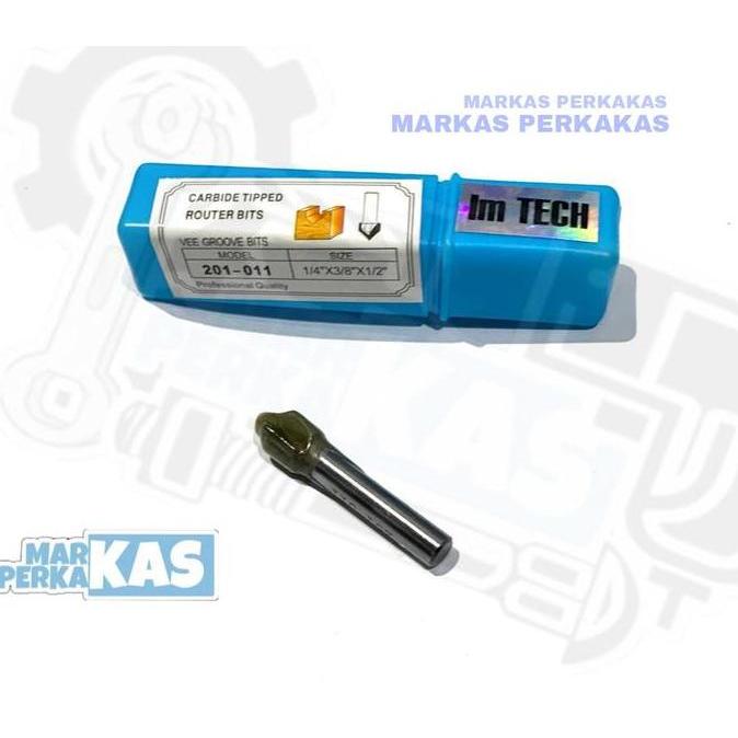 BENZ MATA ROUTER KAYU ACP VEE GROOVING 201-011