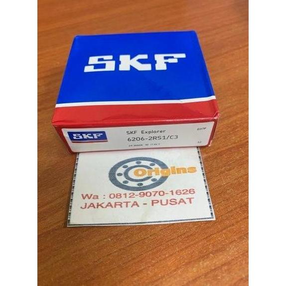 BEARING 6206 2RS C3 SKF ORIGINAL 6206-2RS1/C3