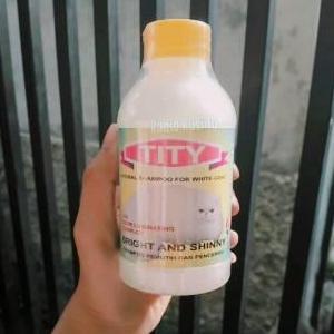 Sampo Tity Cat Whitening 250 ml Sampo Kucing Bulu Putih [ JUWIES RADIO KUCING ]