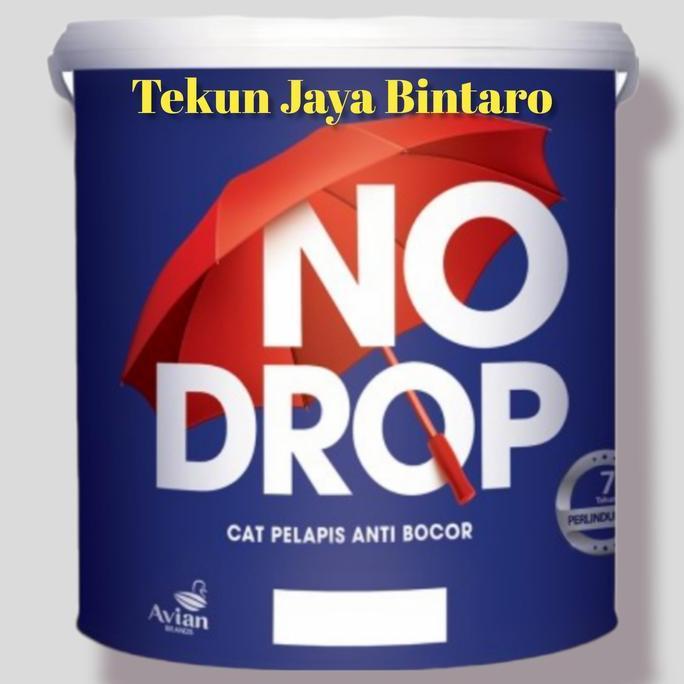 Cat Tembok Waterproofing NO DROP Abu Abu Muda 010 (4 kg)