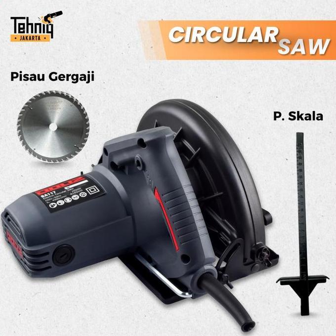 Mesin Potong Kayu Doliz 7" Ba117 / Doliz Circular Saw 7 Inch Ba 117