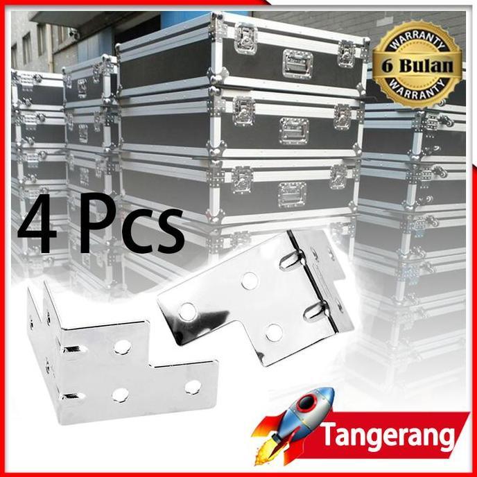 DEFAECO 4pcs Siku L Hardcase / Box Siku L Hardcase Besi