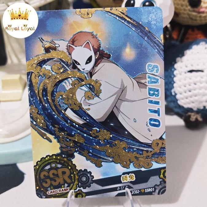 Sabito Kartu CCG TCG Card Of God (COG) SSR Diamond Holo - Demon Slayer (SC02-SSR01)