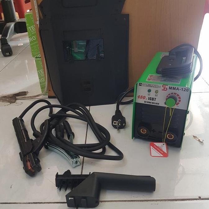Tiga Jaya Mesin Las 450watt ARC120 trafo las listrik 120 A mma 120 450