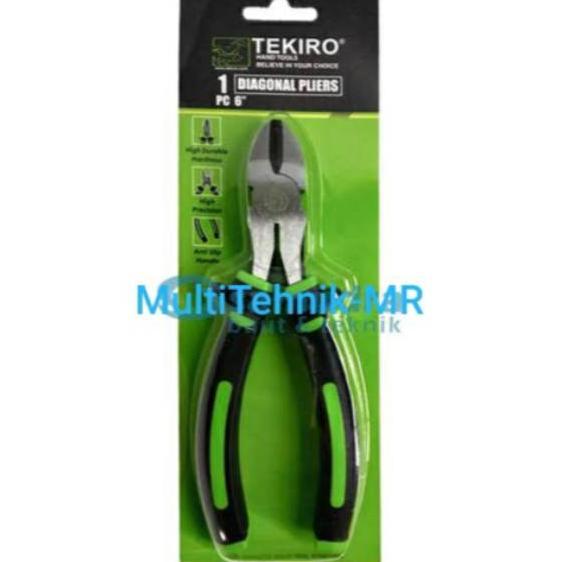 Tang Potong Tekiro 6" Diagonal Pliers Tekiro 6"