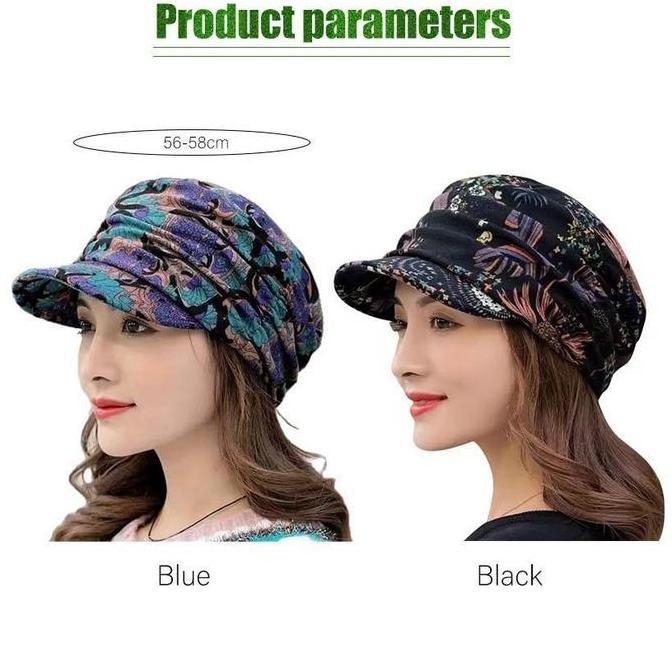 ESPRIZO Topi Ciput Turban Nenek - Kerpus Ibu Ibu Ciput Rajut Nenek Premium Terbaru