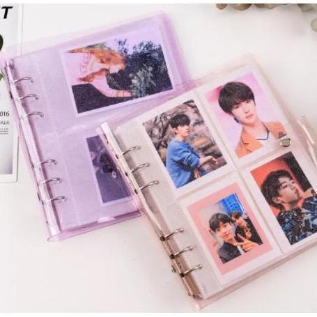 Binder A6 Wide Photo Album Binder Album + 25 lembar inner sleeve 4P murah