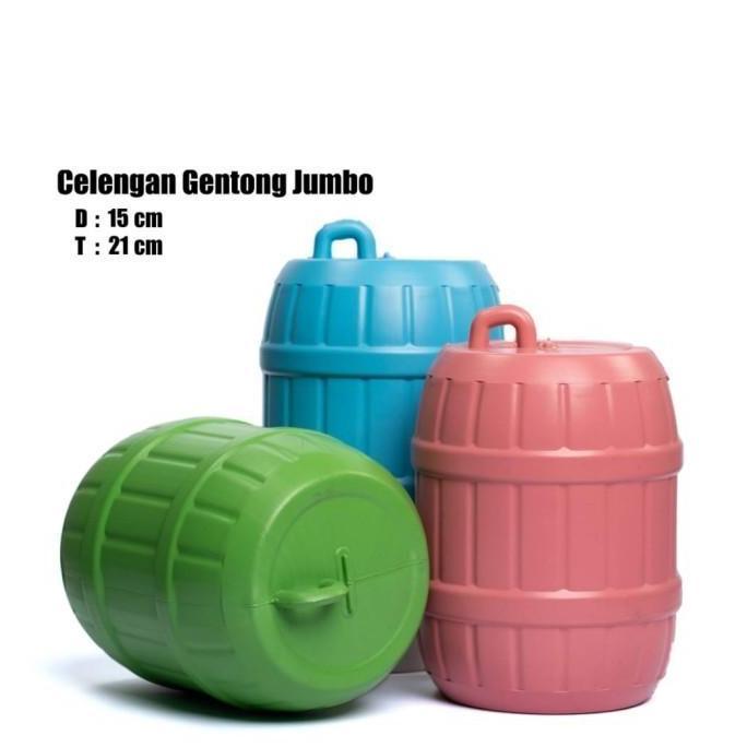 New Celengan Gentong Jumbo Plastik
