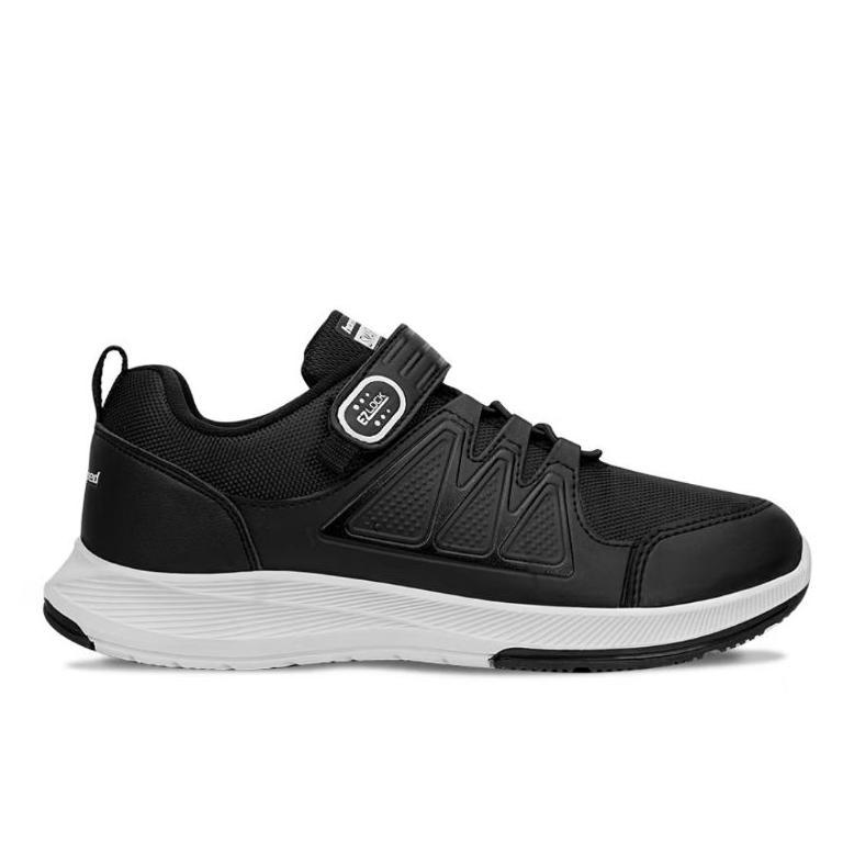 TERBARU HOMYPED SEPATU ANAK SEKOLAH COWOK CEWEK HITAM PUTIH PEREKAT TALI KEKINIAN SIZE 29 SD 38