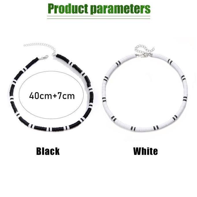 ESPRIZO Kalung Choker Pria Wanita Unisex | Kalung Manik Manik Aesthetic Pria Wanita Unisex Style Kor