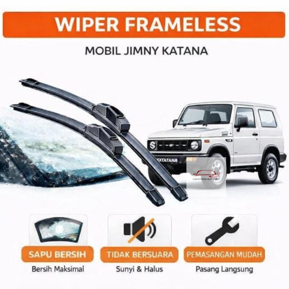 BEST DEALS WIPER FRAMELESS JIMNY KATANA WIPER JIMNY KATANA DEPAN WIPER 1 SET