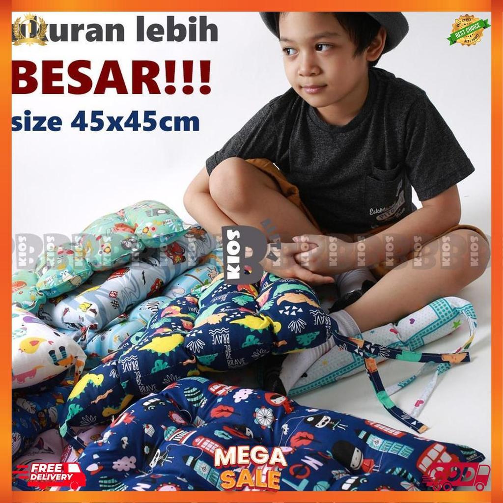 New Bantal Duduk Size Besar/ Bantal Alas Kursi Duduk Tebal Jumbo 45 X 45 Cm/Bantal Duduk Alas Kursi 