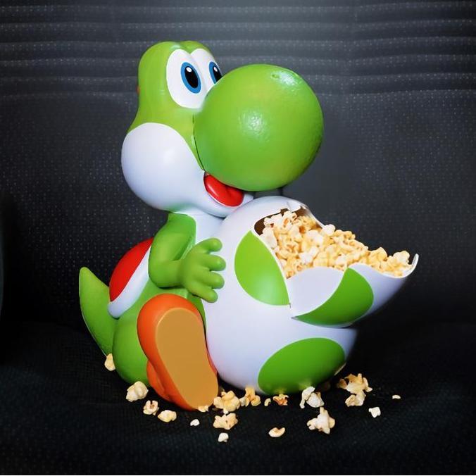 YOSHI LUMA Mario Kart Popcorn Bucket XXI Cafe CGV Merchandise DS