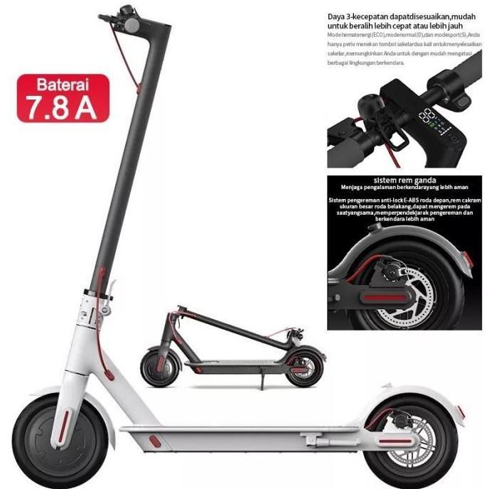 TERLARIS SKUTER LISTRIK 8,5 INCH REMAJA DAN DEWASA