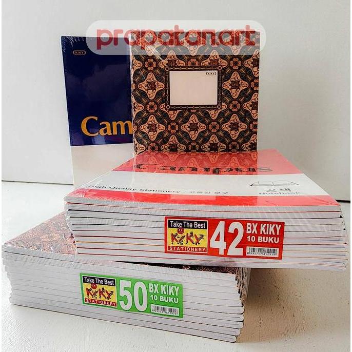 KIKY BX Buku Tulis Sekolah 42/50 Lembar 18x25cm (10 BUKU)