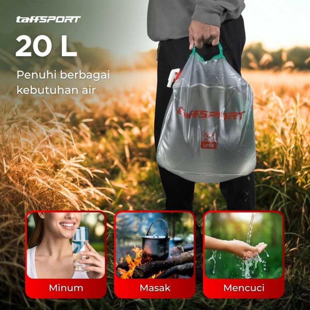 Taffsport Kantong Air 20L - Water Tank - Jerigen Lipat 20 Liter ST-216