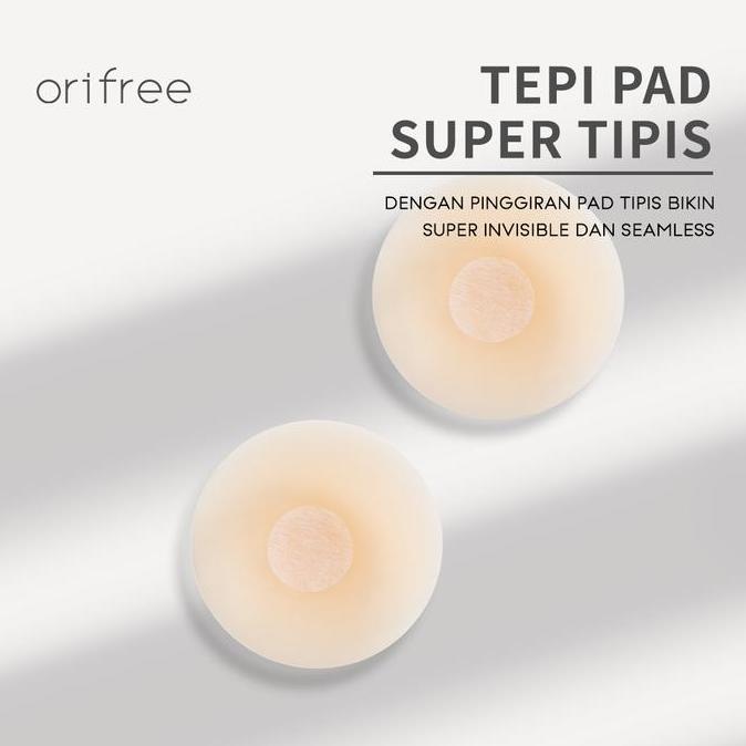 Wagee- OrifreeNipple Pad Cover Silicon Tempel Nipple Patch Seamless Anti Nyeplak Stiker Penutup Nipp