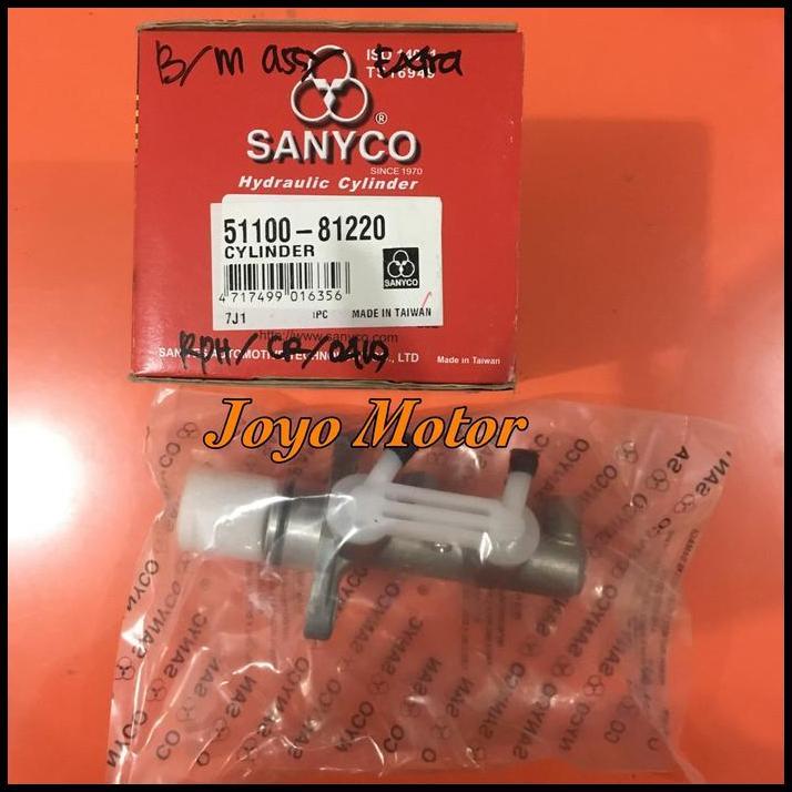 TERLARIS BM ASSY MASTER REM PUSAT CENTRAL ATAS SANYCO SUZUKI CARRY 1.0 EXTRA 51100-81220 13/16" 