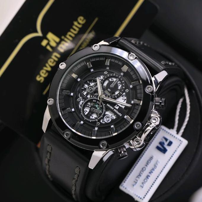 Cloknlok- Seven Minute M730L Jam Tangan Pria Original Kulit Tanggal Sporty Tahan Air Watches