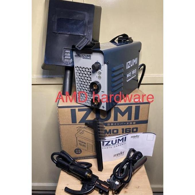 Izumi MO160 Mesin Las Welding Inverter Machine MO MMA 160 Ampere (1 pabrik dgn daiden mmai160) Trafo