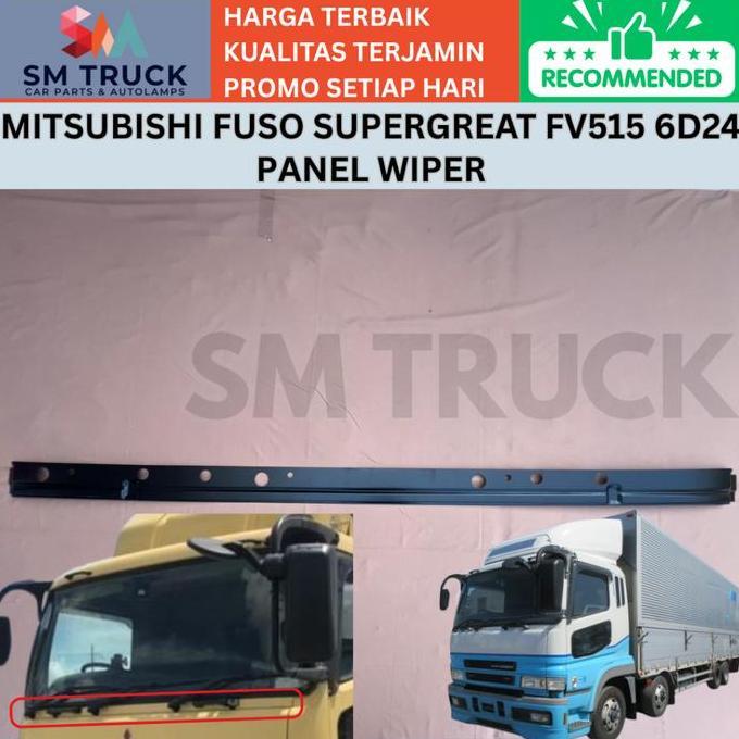 Garnish Panel Cowl Dudukan Wiper Fuso Supergreat Super Great 6D24 Fv515 Restock