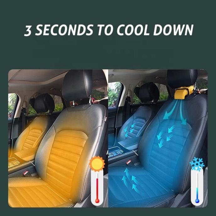 Car Cooling Fan Punggung Jok Belakang Kursi USB Kipas Angin Mobil