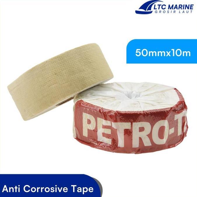 sipeno_store - impa 812471 petro tape grease tape anti corrosive waterproof isolasi pipa 50mm x 10mt