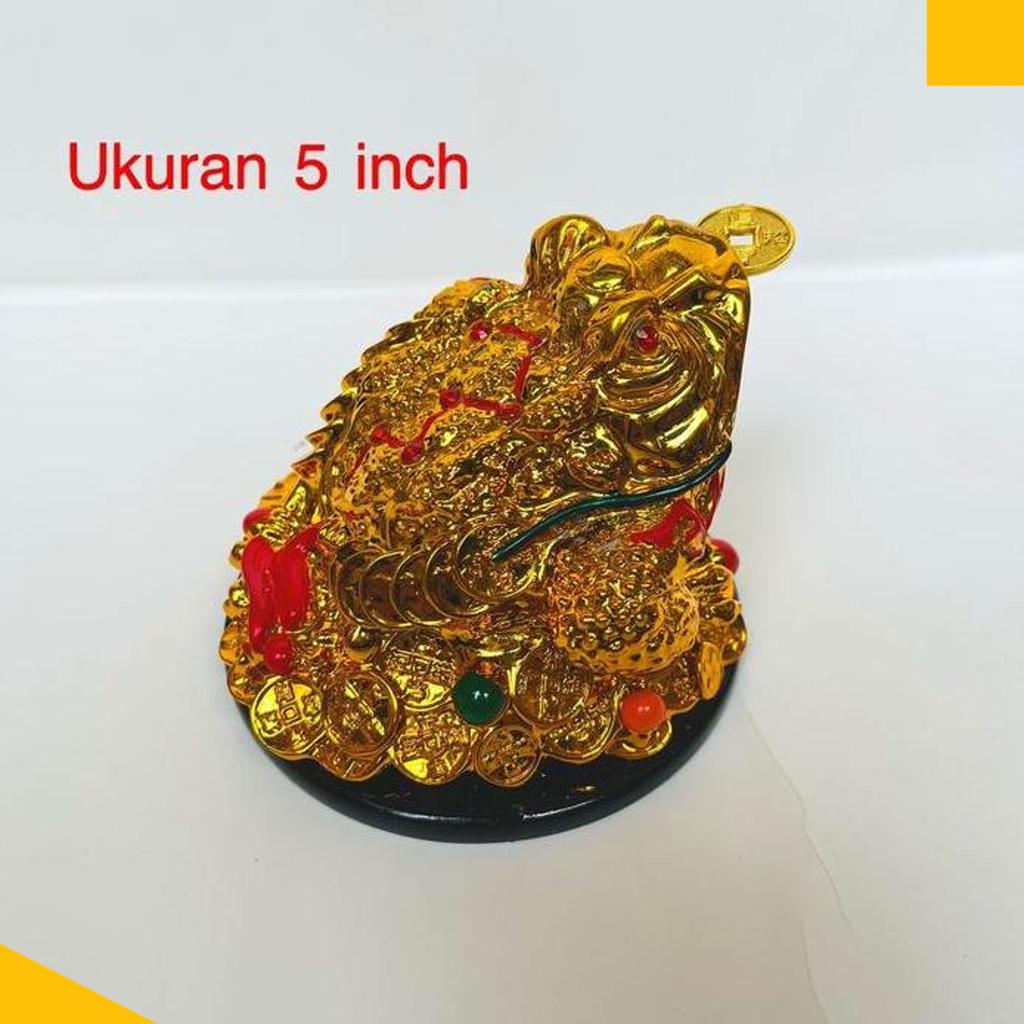 Kodok Fengshui Kodok Mutiara 5 Inch