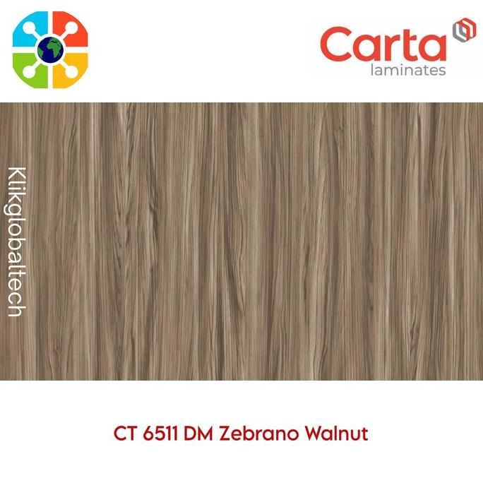 CARTA HPL WOODGRAIN CT 6511 DM Zebrano Walnut