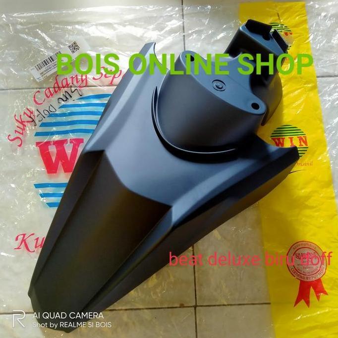 SPAKBOR DEPAN BEAT DELUXE BIRU DOFF