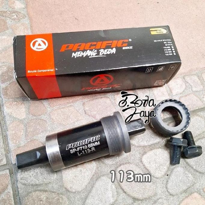 113mm AS BB GIR sepeda MTB BEARING  BB GIR BEARING MODEL KOTAK PACIFIC 113 mm
