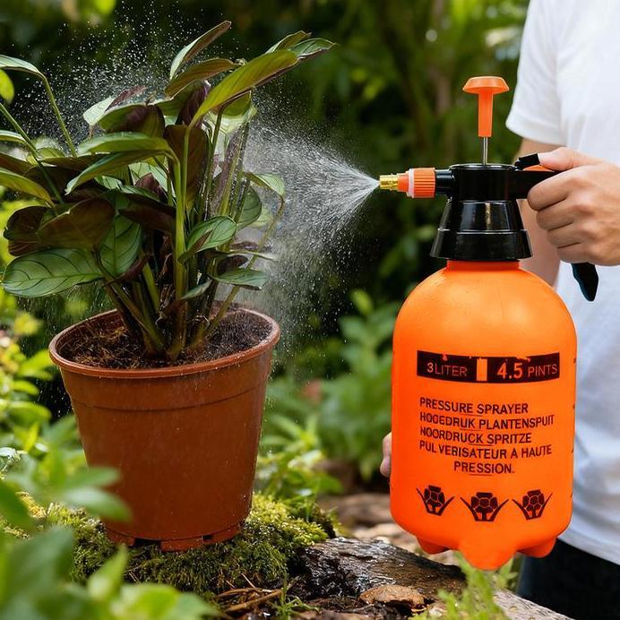 Pressure Sprayer Semprotan Air Tanaman Pertanian Burung Semprotan Pompa Manual - 3 Liter