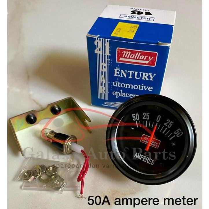 Ampere meter mobil universal 50a