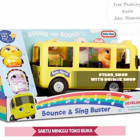 TERLARIS LITTLE TIKES LITTLE BABY BUM BOUNCE & SING BUSTER ORINAL