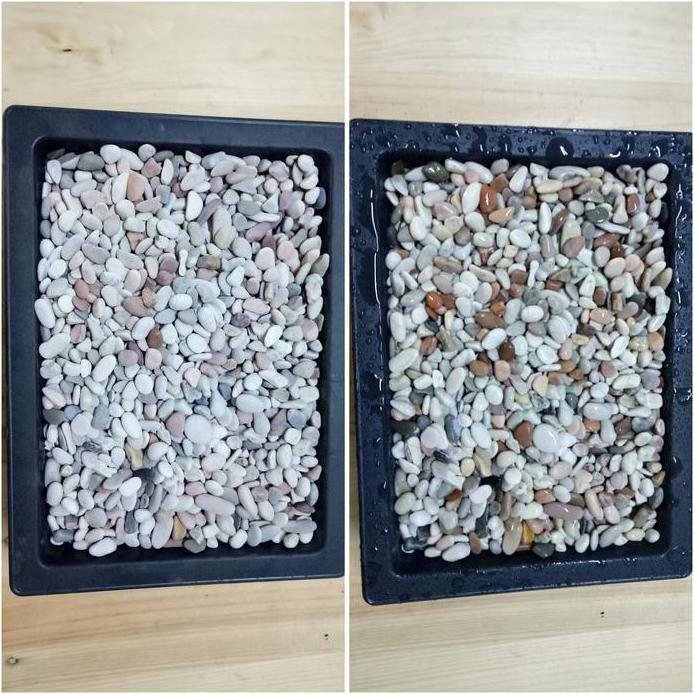 Batu Panca Warna (Batu Alam Koral Sikat Mix Carport Lantai Garasi Hias Taman)
