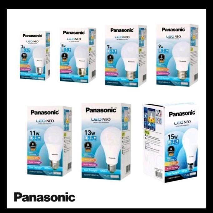 Ready Lampu led panasonic 9w 9 watt led bulb panasonic 9 watt