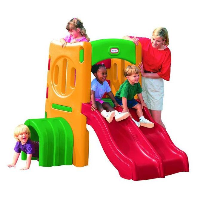 TERLARIS LITTLE TIKES - TWIN SLIDE TUNNEL CLIMBER MAINAN PLAYGROUND OUTDOOR