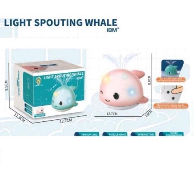 TERLARIS MAINAN MANDI BAYI - MAINAN ANAK MANDI AIR MANCUR BABY SHARK - SPOUTING