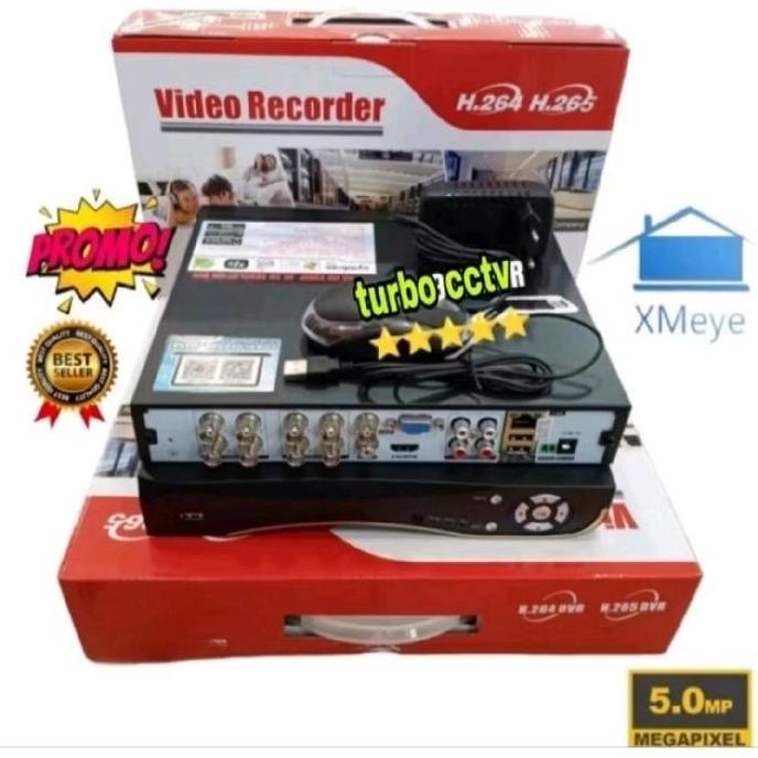 DVR 8CH 5MP XMEYE 2560P DVR CCTV 8CH 5MP