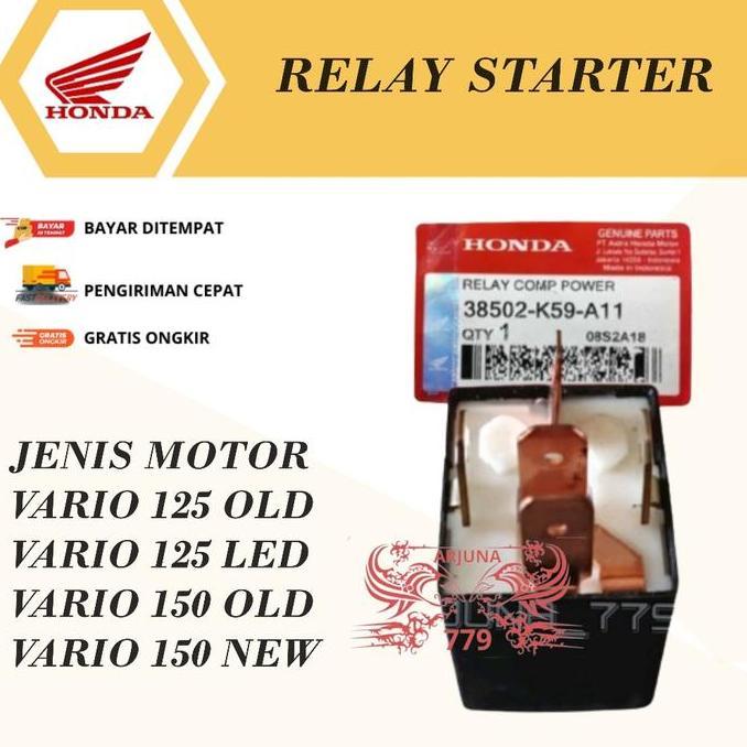 Bendik Starter Vario 150 Relay Starter Vario 150 / Vario 125 / Relay Kaki 5 Stater / Relay Comp Powe