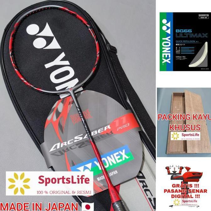 RAKET BADMINTON YONEX ARCSABER 11 PRO ORIGINAL MADE IN JAPAN