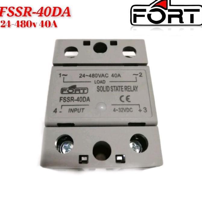 Fssr-40Da Solid State Relay Fort 1Phase Diskon