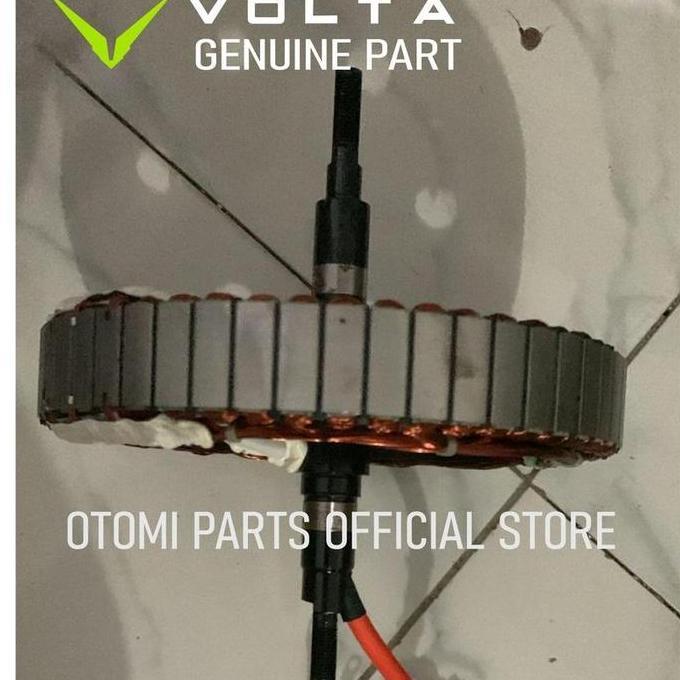 TERLARIS!! VOLTA ORIGINAL - STATOR SET (ANGKUR SET) DINAMO MOTOR LISTRIK VOLTA 401