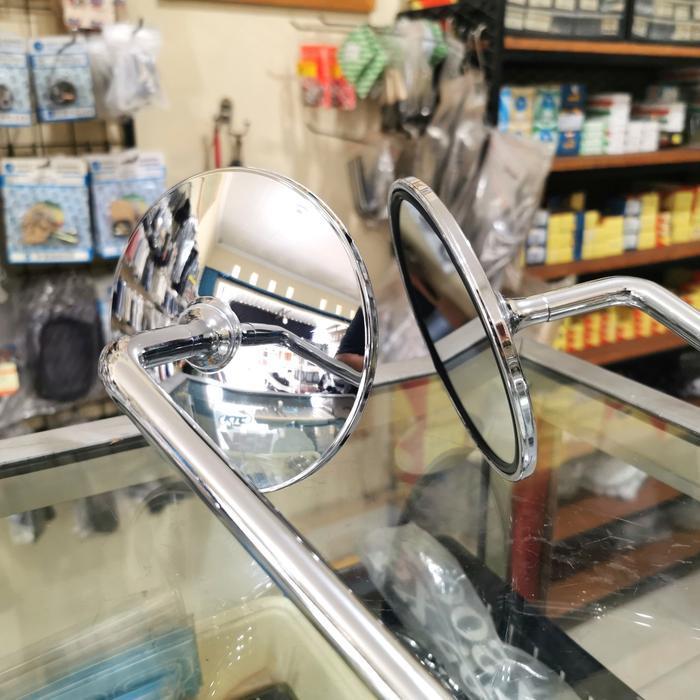 Spion Bulat Langsung Kaca Cembung Set Vespa Super Sprint Pts Px Ps Pxe Original Dan Terpercaya