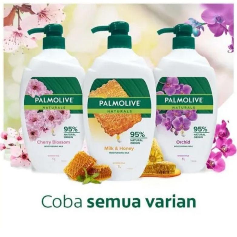 Palmolive Body Wash / Palmolive Sabun Mandi Cair 1 Liter