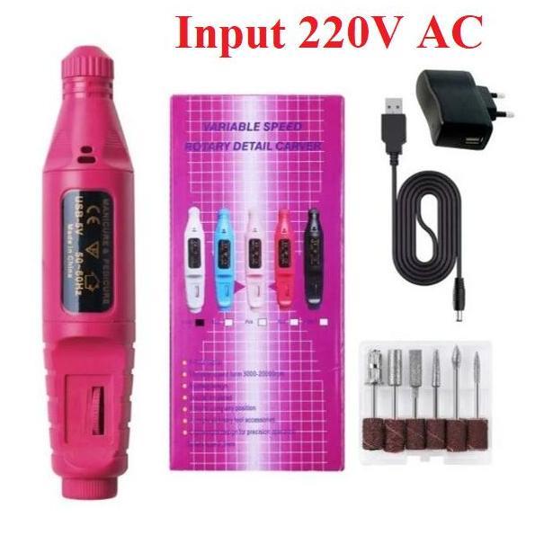 Mesin Mini Grinder Grafir Bor Potong Gerinda ukir Adaptor DC Mata