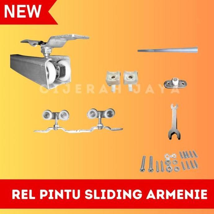 Rel Pintu Geser Sliding J3 / Rel Pintu Gantung J3 / Sliding Door J3